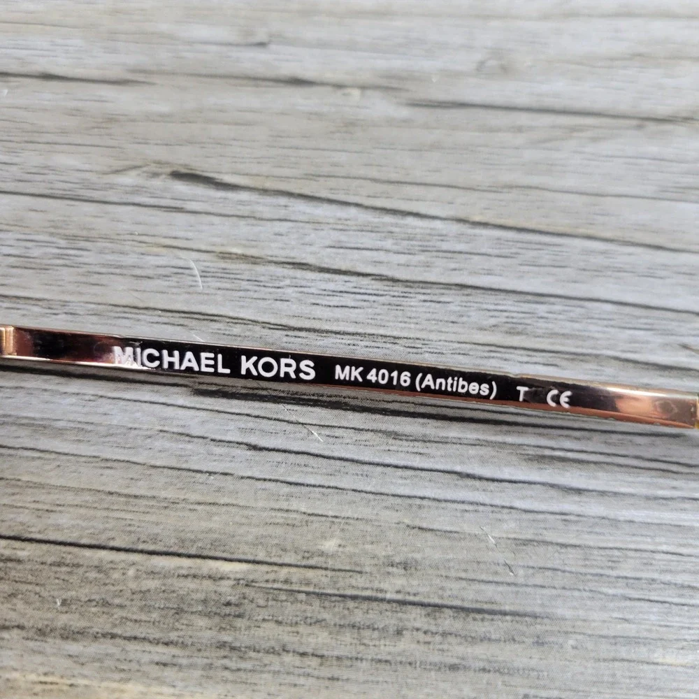 Michael Kors Eyeglasses Frames MK4016 Antibes 3032 Tortoise Gold Women 53-17-140